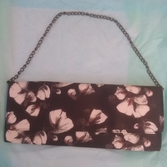 NWOT White House Black Market Floral Bag